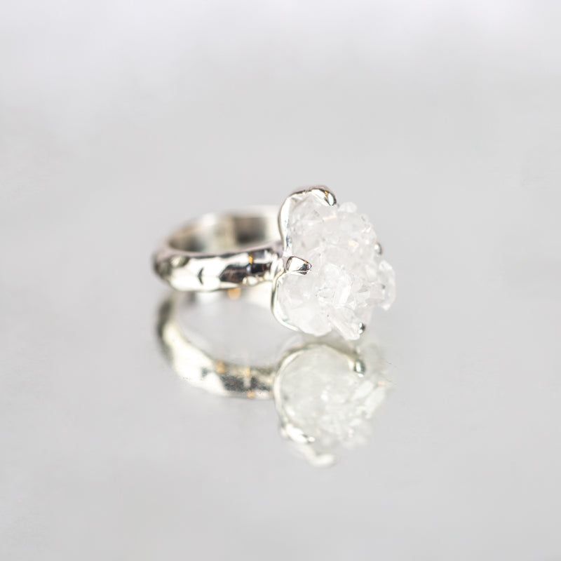 Quartz Cluster Ring Jewelry: Ring Crystal Magic online 