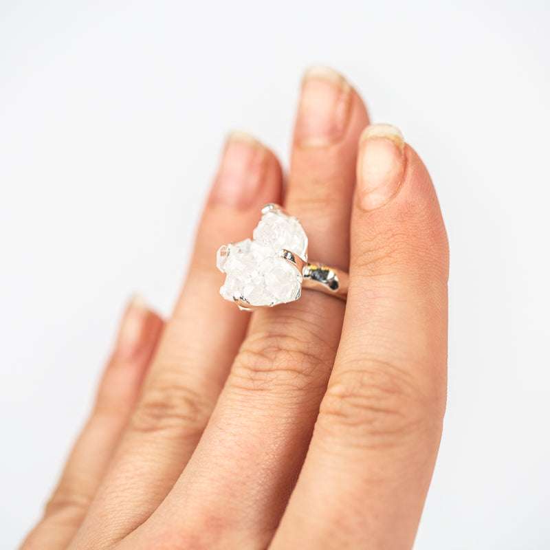 Quartz Cluster Ring Jewelry: Ring Crystal Magic online 