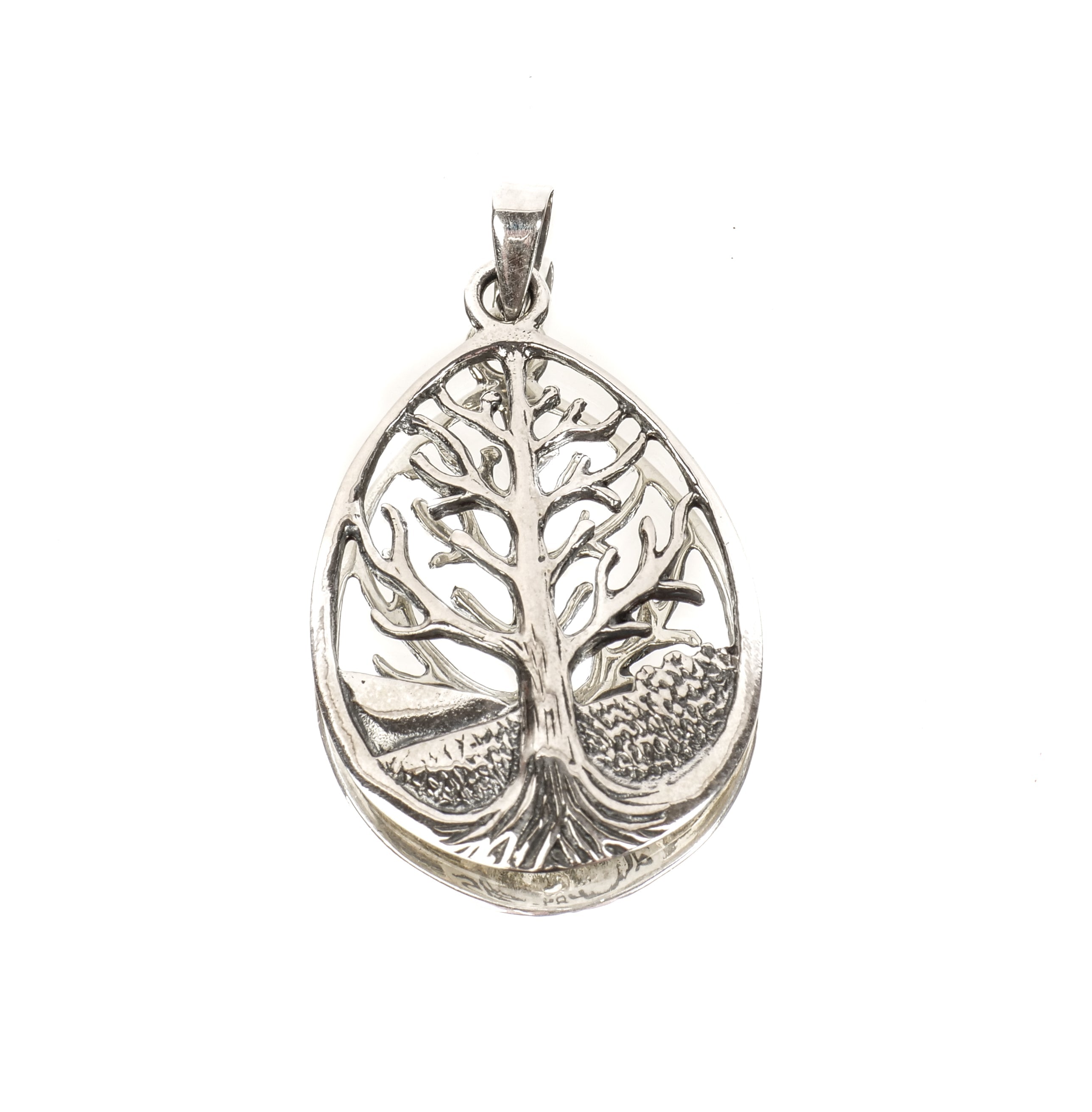 Sterling Silver Tree Of Life Pendant Jewelry: Pendant Crystal Magic 