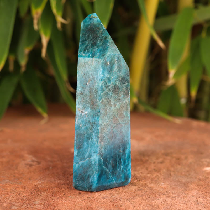 Blue Apatite Point Crystal Point Crystal Magic 