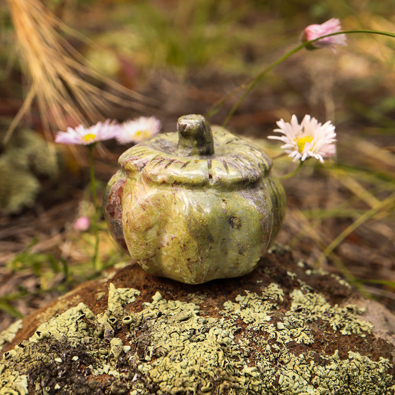 Dragons Blood Jasper Pumpkin