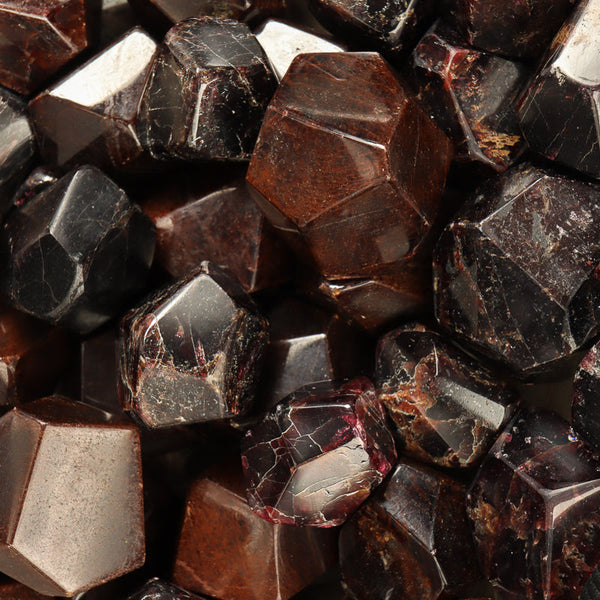 Polished Crystals - Garnet Nuggets (Hand Polished)- Garnet