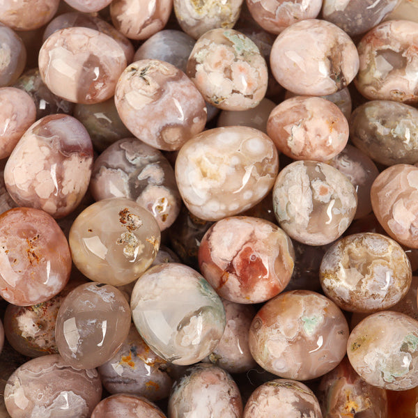 Flower Agate Tumbled