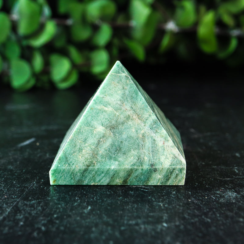 Fuchsite Pyramid