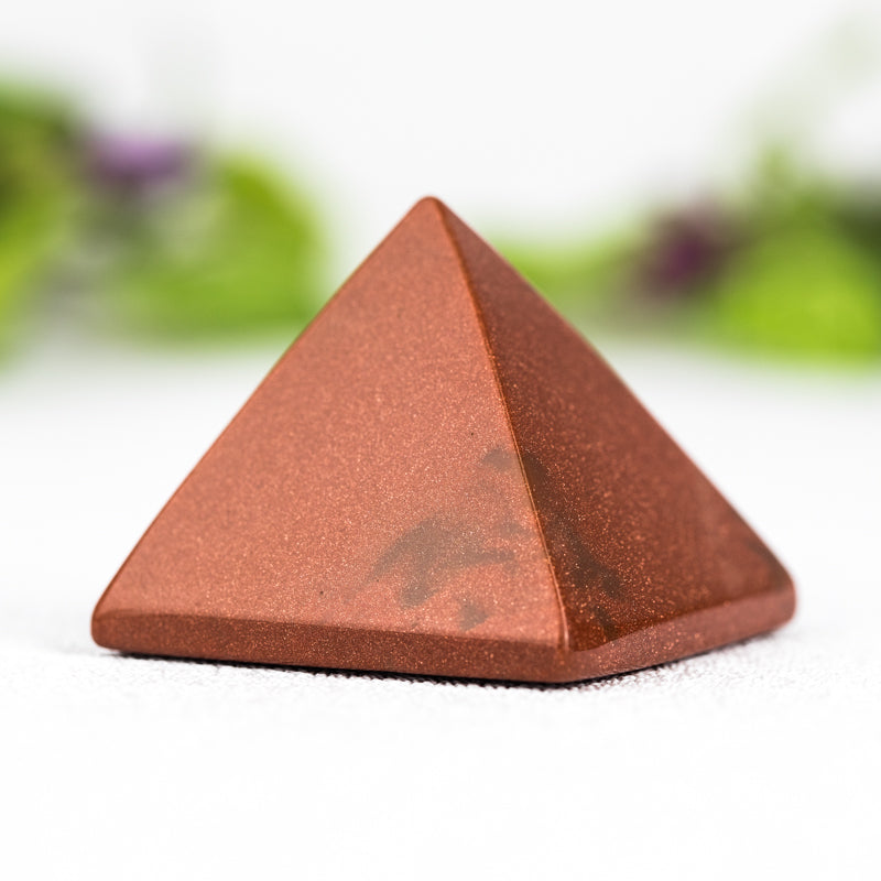 Small Solid Copper Pyramid