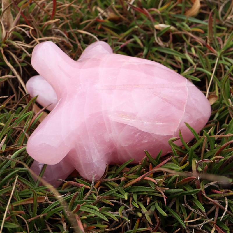 Rose Quartz Heart Carving Crystal Carvings Crystal Magic 
