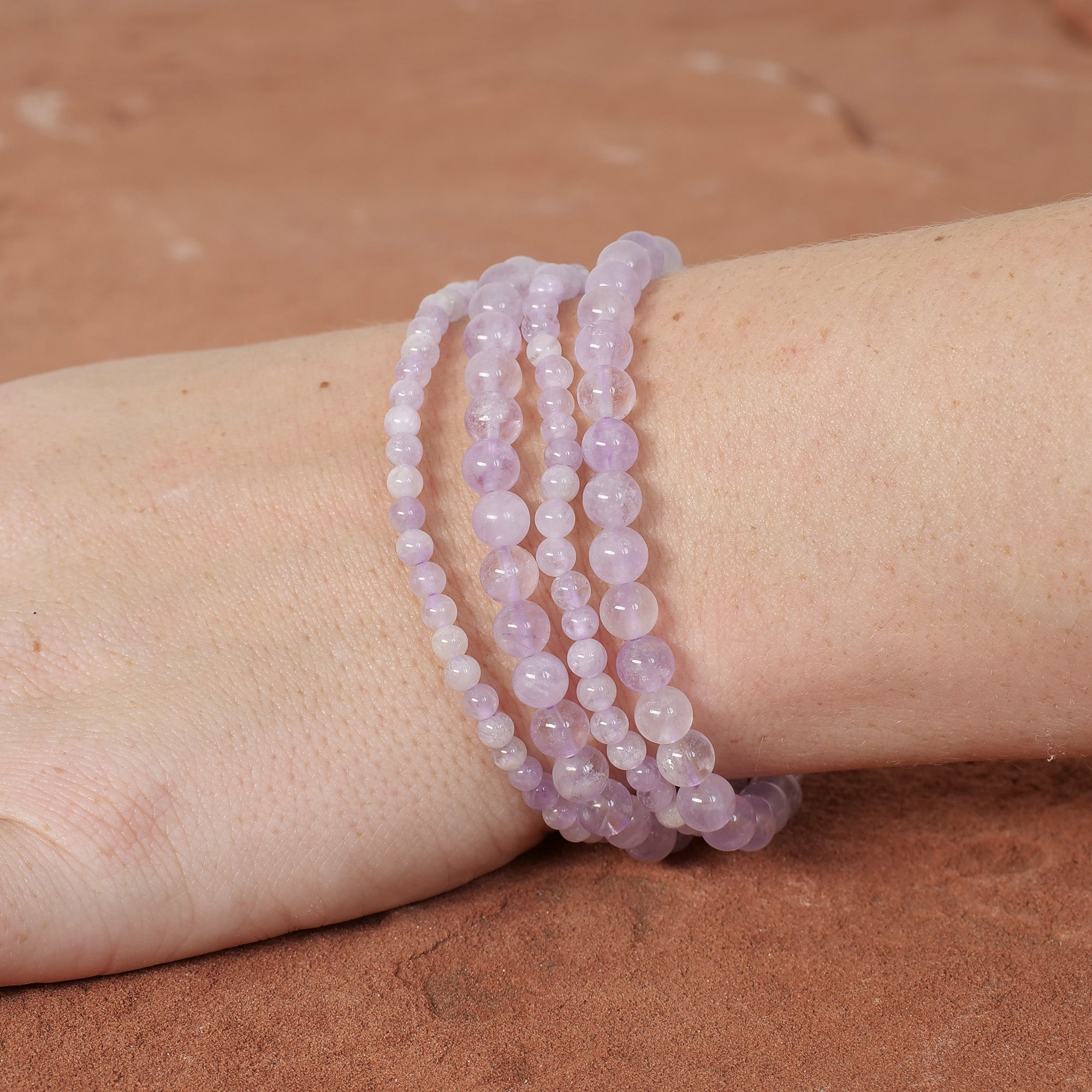 Lavender amethyst online bracelet