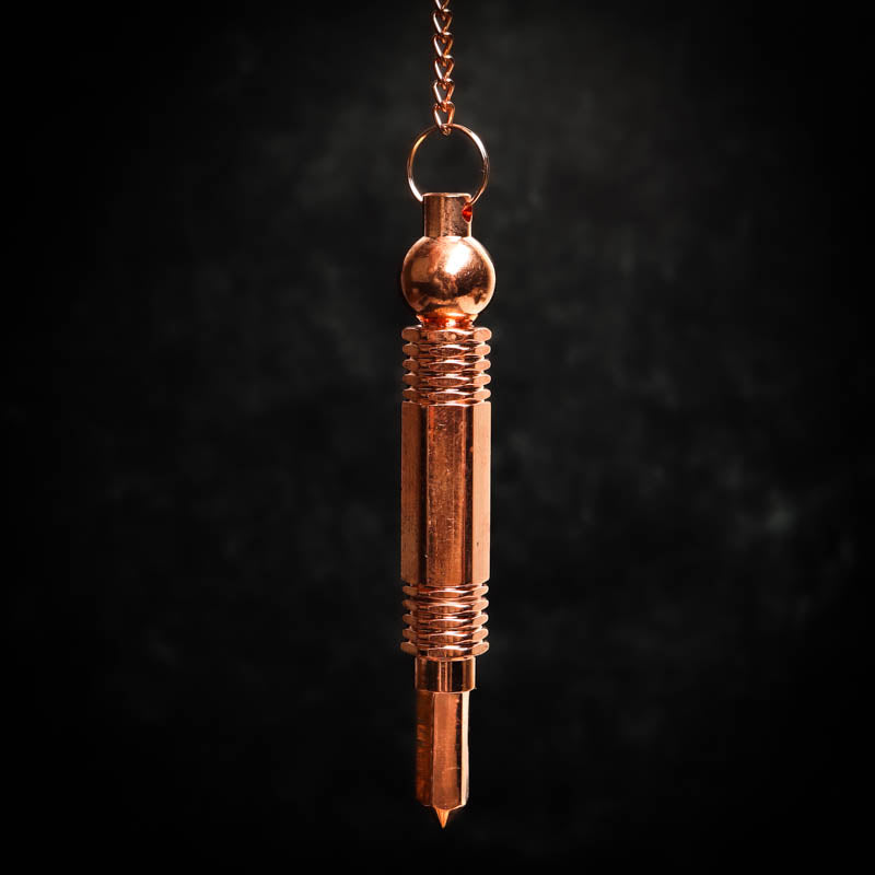 Copper Plated Point Pendulum Gifts & Decor: Pendulum Crystal Magic online 