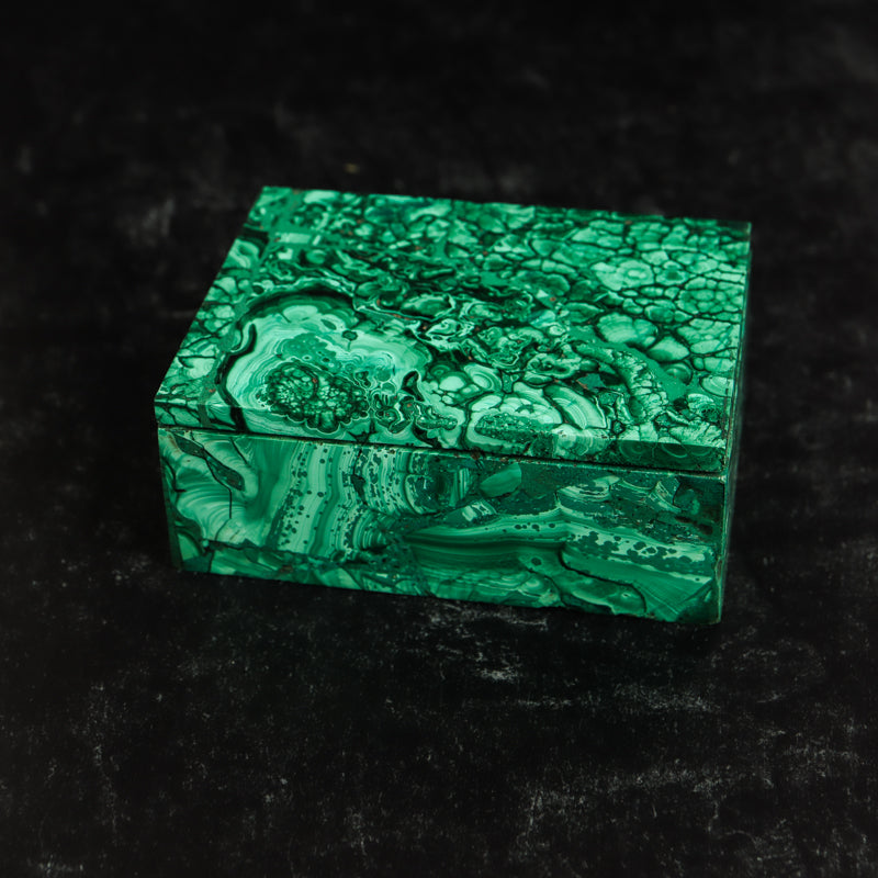 Malachite Carved Box Crystal Carvings Crystal Magic 