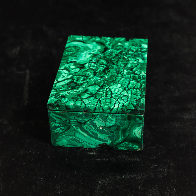 Malachite Carved Box Crystal Carvings Crystal Magic 