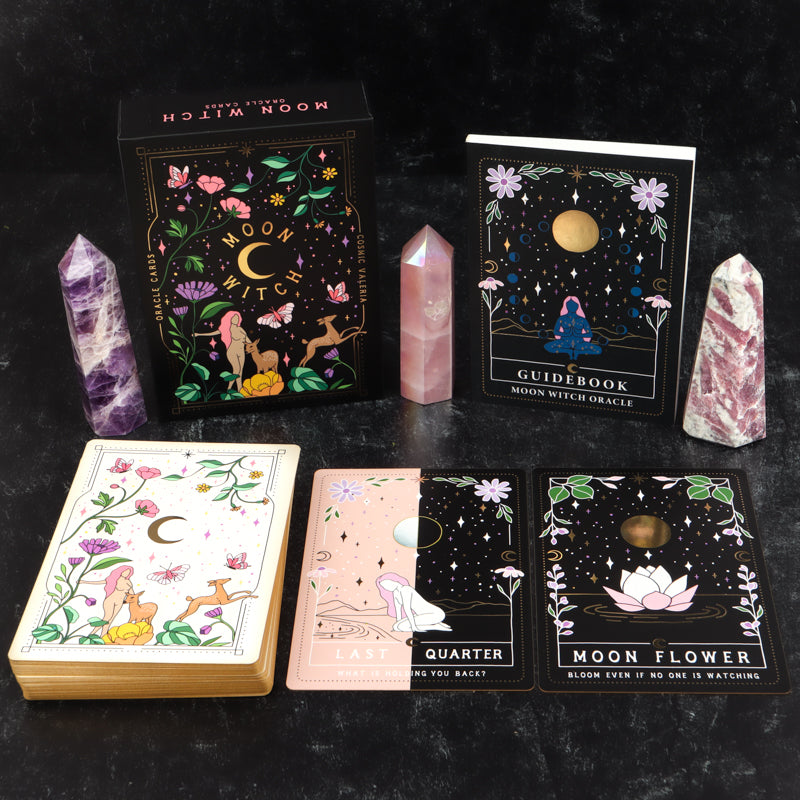 Moon Witch Oracle Cards Books & Tarot Crystal Magic online 