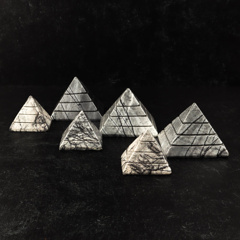 Pinolith Jasper Pyramid Crystal Pyramid Crystal Magic online 