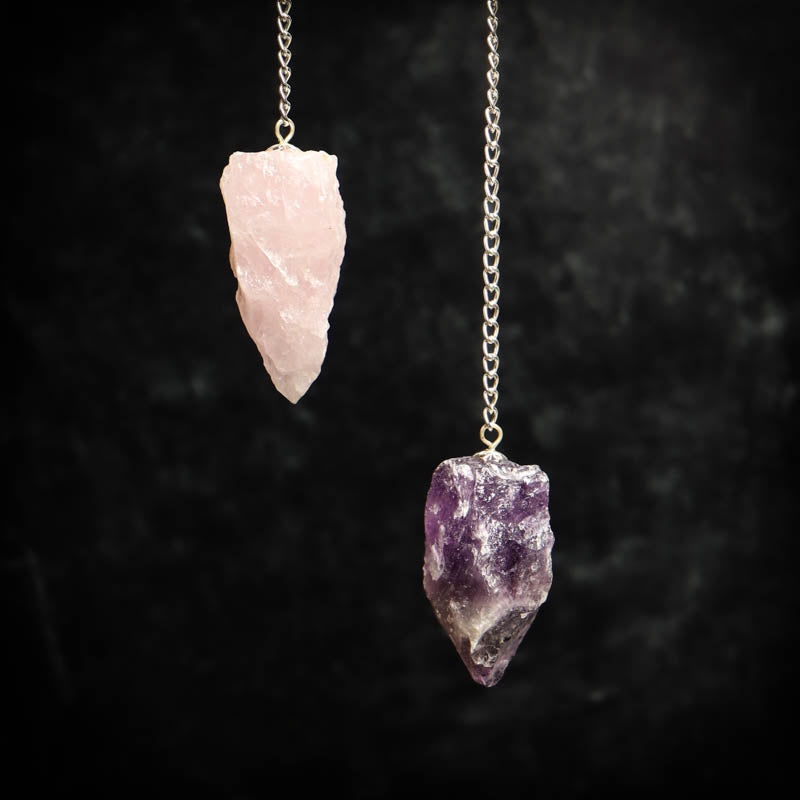Raw Crystal Pendulum Gifts & Decor: Pendulum Crystal Magic online 