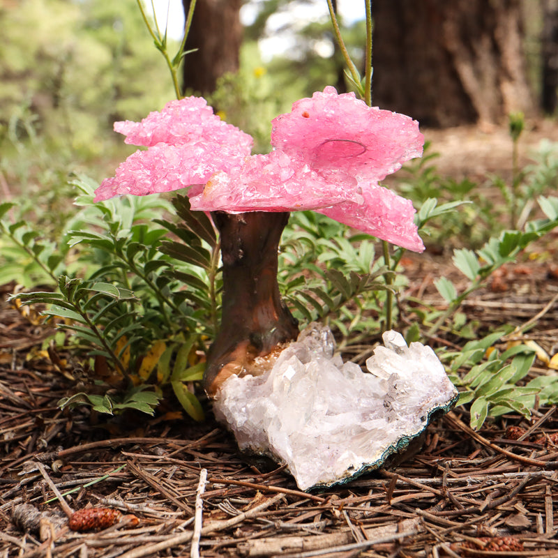 quartz bonsai tree Rose Quartz Bonsai Tree