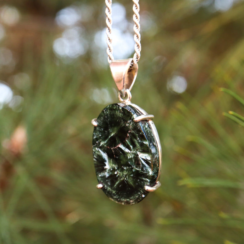 Seraphinite Pendant