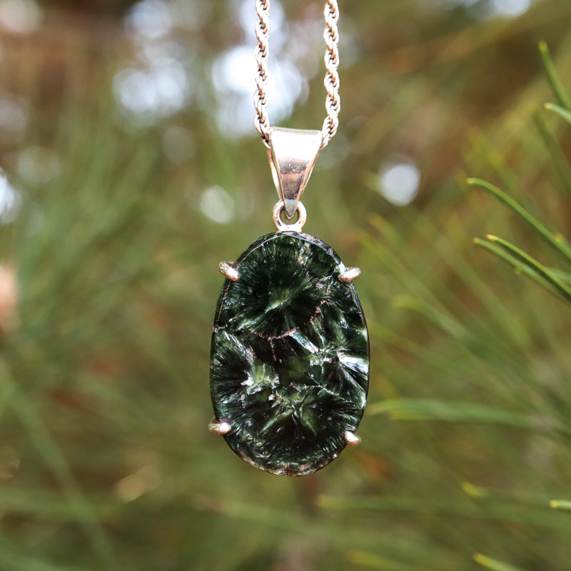 Seraphinite Pendant
