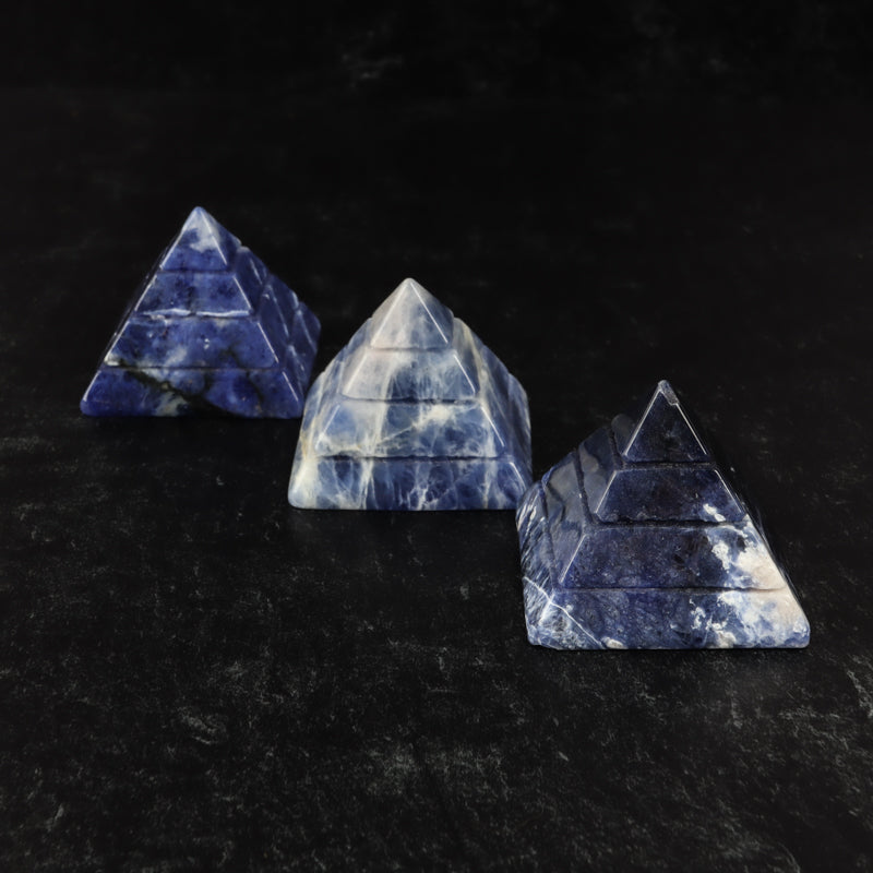 Sodalite Pyramid Crystal Pyramid Crystal Magic 