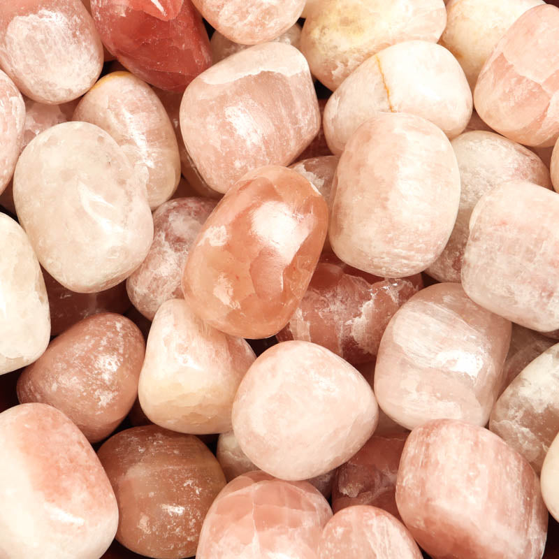 Strawberry Calcite Tumbled Crystal Tumbled Crystal Magic 