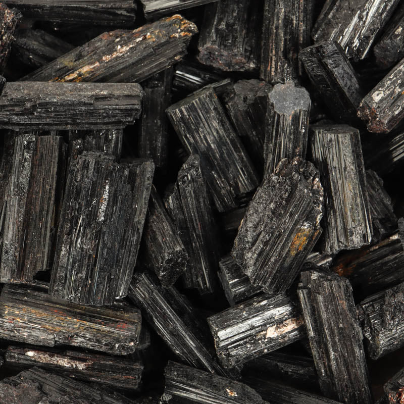 Raw Brazilian Black Tourmaline Sheathe Crystal Chunk Crystal Magic 